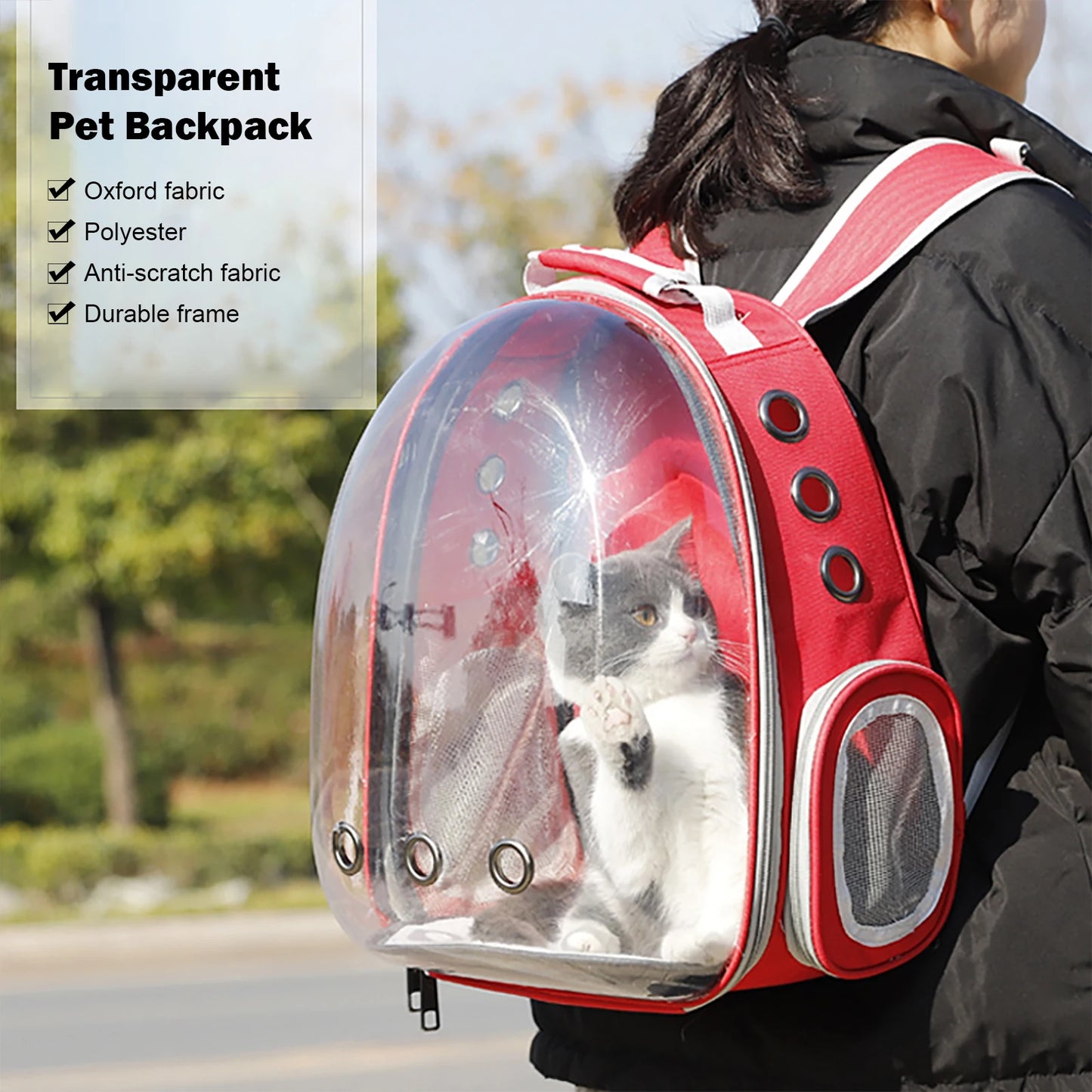 Pet Portable Capsules Backpack